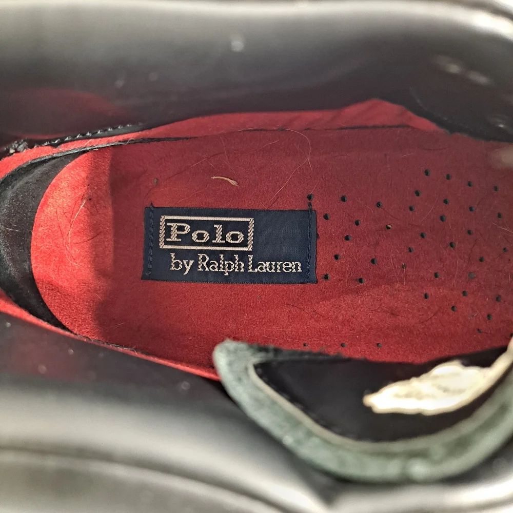 Polo By Ralph Lauren Black Hainsworth Boots
